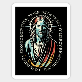 Jesus Christ Love Faith Christian Gift Idea Sticker